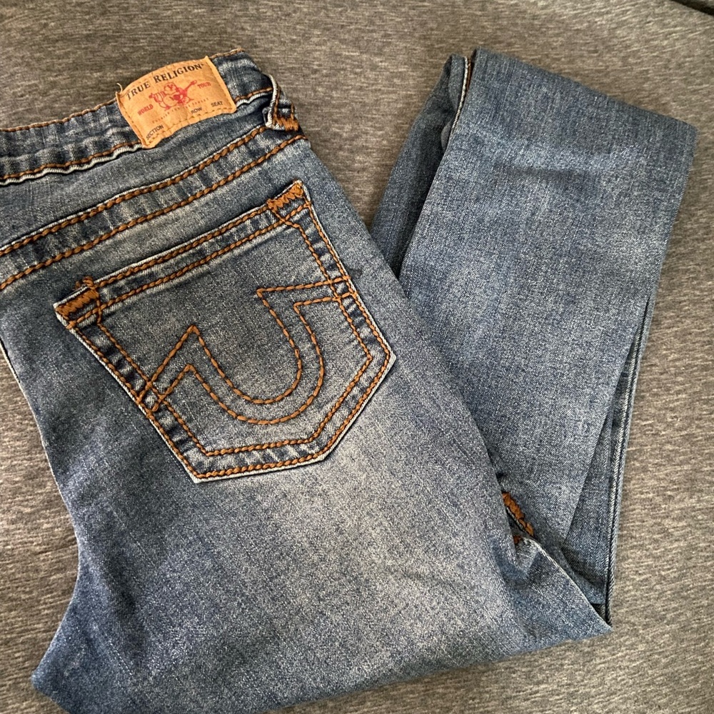 Girls true religion skinny jeans
